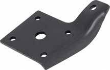 OER (Original Equipment Reproduction) - Rear Spring Anchor Plate LH or RH - Image 1