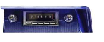 Custom Autosound - USA-740 AM/FM Blue Tooth Radio - Image 1