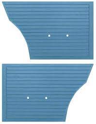 PUI - Parts Unlimited Interiors - Rear Panels Light Blue - Image 1