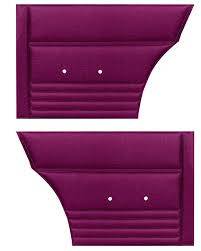 PUI - Parts Unlimited Interiors - Rear Panels Red - Image 1