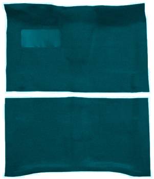 Medium Blue 80/20 Loop Carpet | 1964-67 Chevelle or Malibu | Auto Custom Carpet | 21323