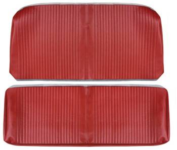 PUI - Rear Seat Covers Red - Image 1