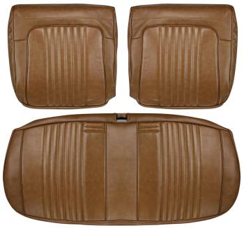 PUI - Front Seat Covers Dark Saddle - Image 1