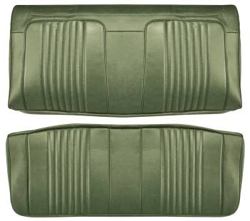 PUI - Parts Unlimited Interiors - Rear Seat Covers Jade Green - Image 1