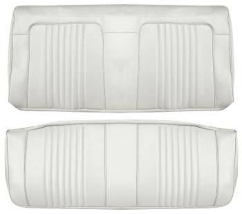 Distinctive Industries - Rear Seat Covers White - Image 1