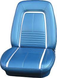 PUI - Front Seat Covers Bright Blue - Image 1