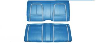 PUI - Rear Seat Covers Bright Blue - Image 1