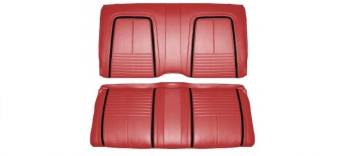 PUI - Rear Seat Covers Red - Image 1