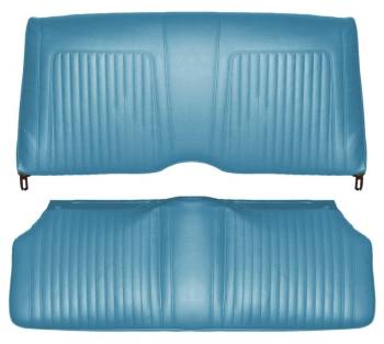 PUI - Parts Unlimited Interiors - Rear Seat Covers Light Blue - Image 1