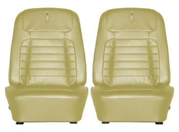 PUI - Front Seat Covers Green Gold - Image 1