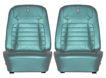 PUI - Front Seat Covers Turquoise - Image 1
