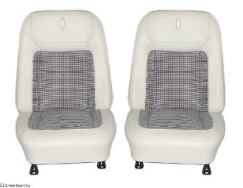 PUI - Front Seat Covers White - Image 1