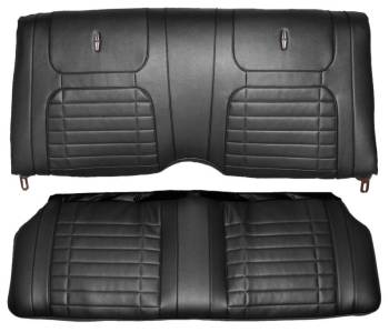 PUI - Parts Unlimited Interiors - Rear Seat Covers Black - Image 1