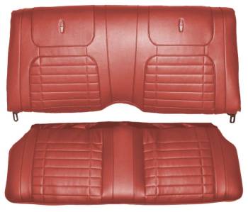 PUI - Rear Seat Covers Red - Image 1