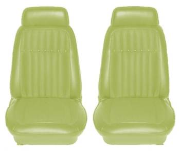 PUI - Front Seat Covers Medium Green - Image 1