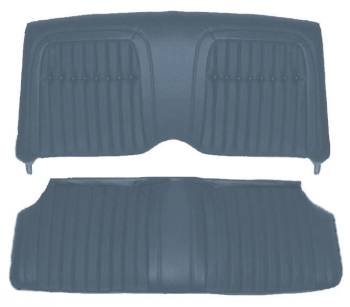 PUI - Parts Unlimited Interiors - Rear Seat Covers Dark Blue - Image 1