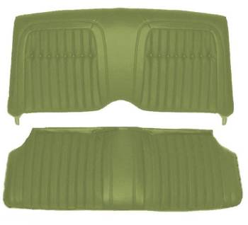 PUI - Parts Unlimited Interiors - Rear Seat Covers Dark Green - Image 1