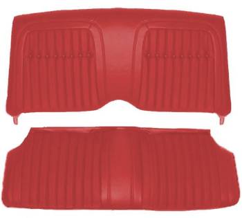 PUI - Rear Seat Covers Red - Image 1