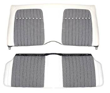 PUI - Rear Seat Covers White - Image 1