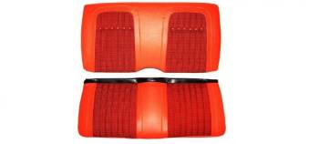 PUI - Rear Seat Covers Orange - Image 1