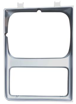 Headlight Bezel RH Argent Silver | 1985-87 Chevy or GMC Truck | H&H Classic Parts | 8903