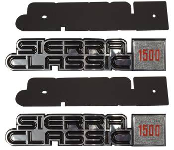 Fender Emblems | 1981-87 GMC Sierra Classic Truck | H&H Classic Parts | 8857