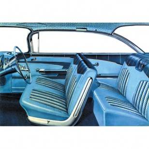 Blue Seat Cover | 1959 Impala | CARS Inc | 13609