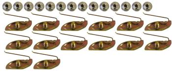 Fender Molding Clip Set | 1957 Fullsize Chevy Car | East Coast Reproductions | 484