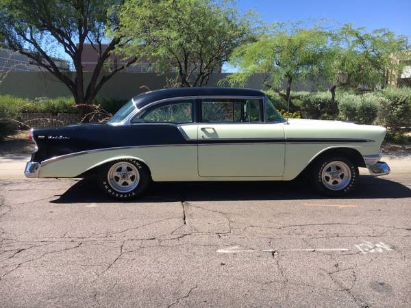 Larry Acosta - 56 Chevy Belair 2 DR Sedan