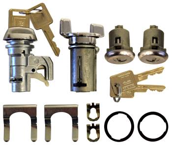 Ignition-Door Locks-Glove Box Lock Set | 1973-78 Chevy Truck or GMC Truck | PY Classic Locks | 9027