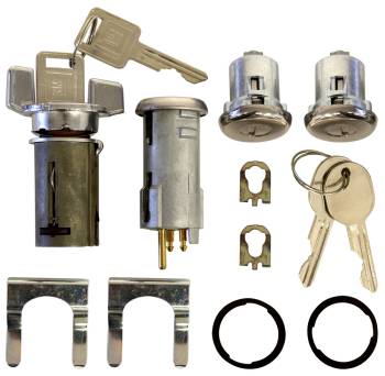 Ignition-Door Locks-Tailgate Lock Set | 1973-78 Chevy Blazer or GMC Jimmy | PY Classic Locks | 9029