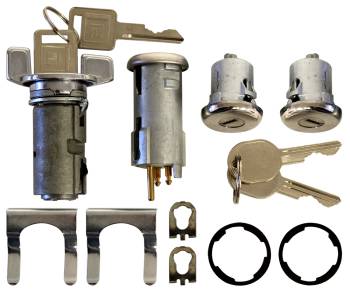 Ignition-Door Locks-Tailgate Lock Set | 1979-81 Chevy Blazer or GMC Jimmy | PY Classic Locks | 9030