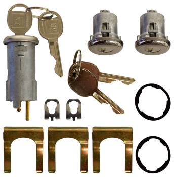 Door Locks & Tailgate Lock Set | 1973-91 Chevy Blazer or GMC Jimmy | PY Classic Locks | 9036