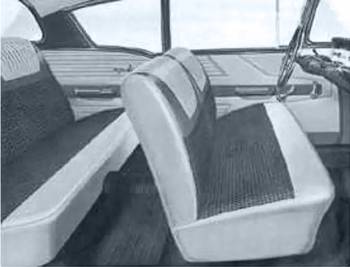 Gray/Silver Side Panel Set | 1958 Biscayne | CARS Inc | 16440