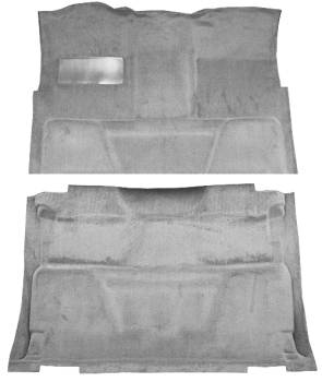 Silver Cutpile Carpet | 1974 Chevy Truck or GMC Truck  | Auto Custom Carpet | 9633