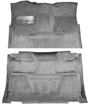 Silver Cutpile Carpet | 1975-80 Chevy Truck or GMC Truck | Auto Custom Carpet | 9851