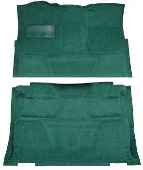 Light Jade Green Cutpile Carpet | 1975-80 Chevy Truck or GMC Truck | Auto Custom Carpet | 9853