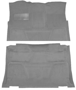 Dove Gray Cutpile Carpet | 1975-80 Chevy Truck or GMC Truck | Auto Custom Carpet | 9855