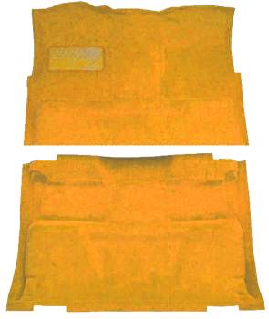 Mandrin Orange Cutpile Carpet | 1975-80 Chevy Truck or GMC Truck | Auto Custom Carpet | 9994