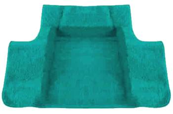 Trunk Mat Carpet Aqua | 1962-67 Nova | Auto Custom Carpet | 32685