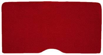 Carpet Back of Fold Down Seat Red | 1967 Camaro with Folddown Rear Seat | Auto Custom Carpet | 43791