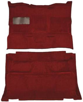 Canyon Red Cutpile Carpet | 1987 Chevy Truck or GMC Truck | Auto Custom Carpet | 50236