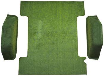Late Jade Green Cutpile Cargo Area Carpet | 1975-77 Chevy Blazer or GMC Jimmy | Auto Custom Carpet | 50344