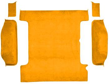 Mandrin Orange Cutpile Cargo Area Carpet | 1978-80 Chevy Blazer or GMC Jimmy | Auto Custom Carpet | 50383