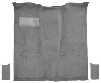 Dove Gray Cutpile Carpet | 1987-91 Chevy Blazer or GMC Jimmy | Auto Custom Carpet | 50413