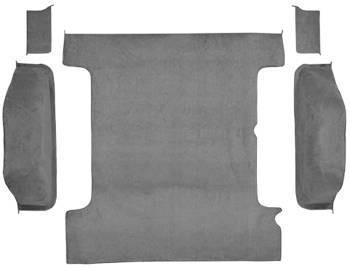 Dove Gray Cutpile Cargo Area Carpet | 1987-91 Chevy Blazer or GMC Jimmy | Auto Custom Carpet | 50420