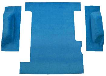 Medium Blue 80/20 Cargo Area Carpet | 1973 Chevy Suburban or GMC Suburban | Auto Custom Carpet | 50439