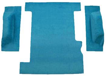 Blue Cutpile Cargo Area Carpet | 1974-80 Chevy Suburban or GMC Suburban | Auto Custom Carpet | 50508