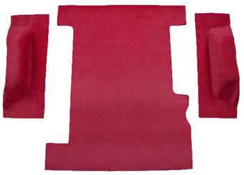 Dark Red Cutpile Cargo Area Carpet | 1974-80 Chevy Suburban or GMC Suburban | Auto Custom Carpet | 50514