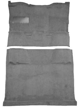 Dove Gray Cutpile Carpet | 1981-86 Chevy Suburban or GMC Suburban | Auto Custom Carpet | 50598